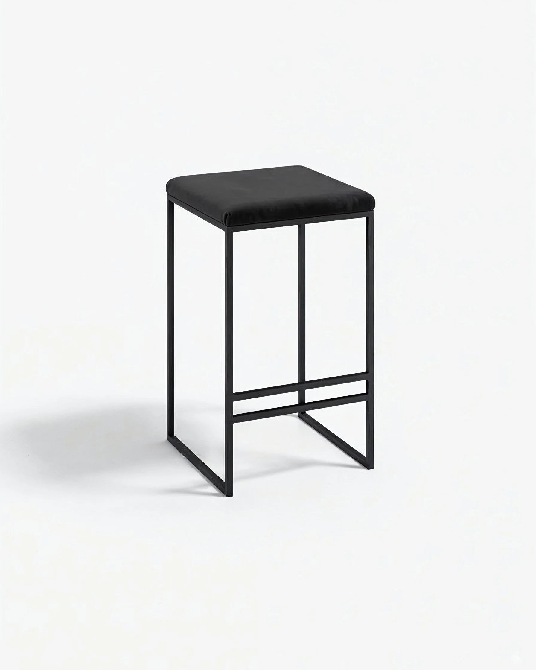 Svea Bar stool - Black - Jade black velvet